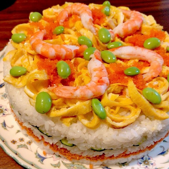 ひな祭りに 簡単可愛い 寿司ケーキ レシピ 作り方 By Ryo Twice 楽天レシピ ひな祭りに 簡単可愛い 寿司ケーキ レシピ 作り方 By Ryo Twice 楽天レシピ